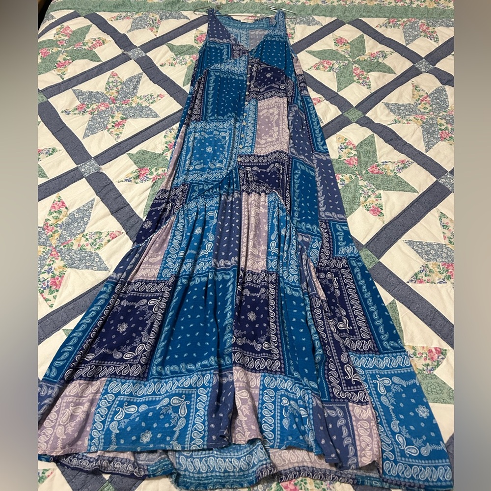 Bandana maxi dress